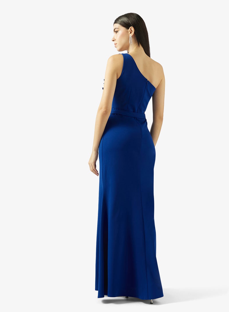 Iyra Floral Detail Maxi Dress - Image 2